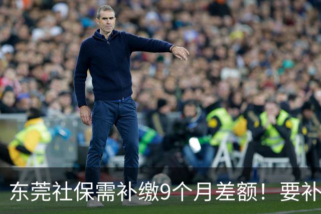 东莞社保需补缴9个月差额!要补多少钱?